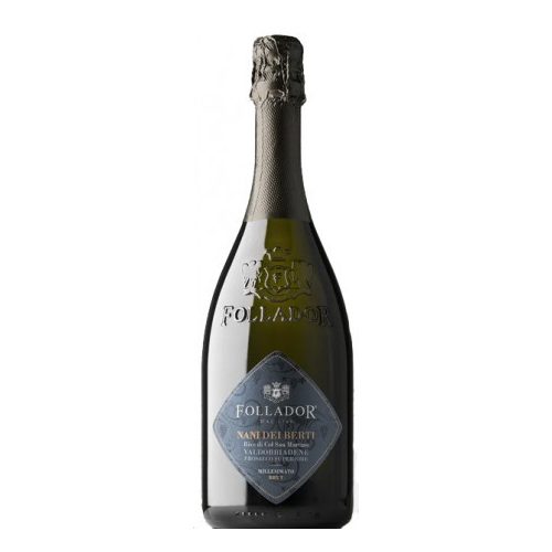 1 db Follador Nani Dei Berti Valdobbiadene Prosecco Superiore DOCG Millesimato Brut