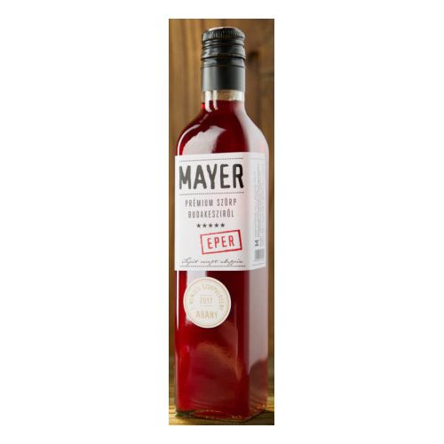 1 db Mayer Szörpök Eperszörp 0,5l