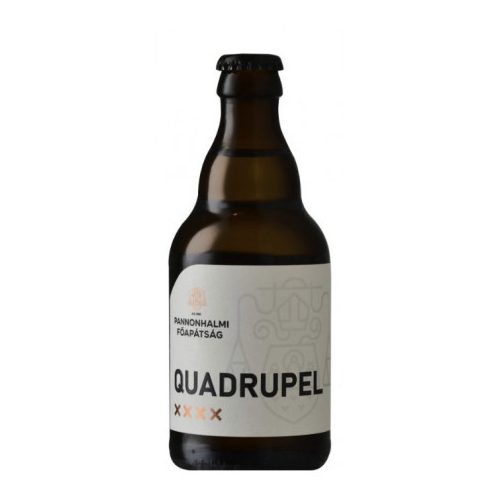 1 db Apátsági Sörfőzde QUADRUPEL 0,33l Pannonhalmi Apátsági sör