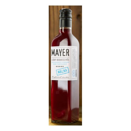 1 db Mayer Szörpök Cukormentes Málnaszörp 0,5l